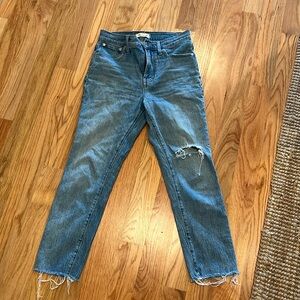 Madewell Perfect Vintage Crop Jeans